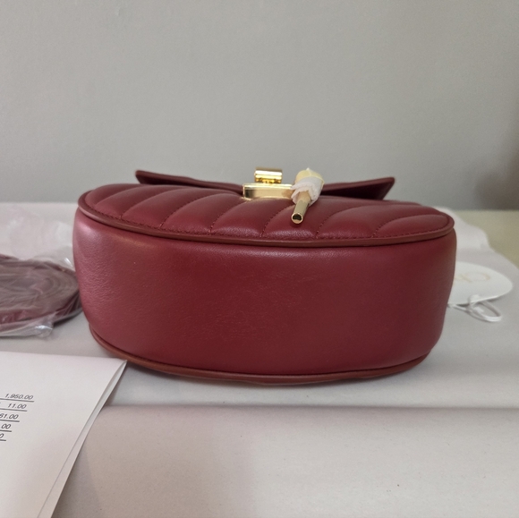 Chloe Red Leather Small Bag - Picture 9 of 9